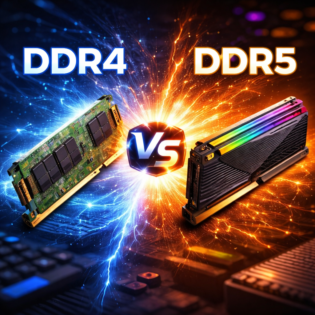 تفاوت رم DDR4 با DDR5